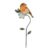 Metal Bird Pot Stake – Robin