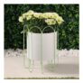 Metal Planter on Decorative Stand