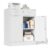 Metal Storage Cabinet, 90cm Locking Storage Cabinet with Doors,