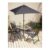 Miami Charcoal 6 Piece Garden Patio Set