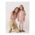 Michelle Keegan Mini Me Frill Neck Cardigan & Shorts Set – Pink