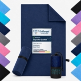 Microfibre Towel – 250 GSM Highly Absorbent Gym Towel & Travel Towel, 80160cm Lightweight Quick Dry Towels for Adults, Soft Sports Towel for Swimming, Yoga, Camping, Hiking & Beach Midnight Navy