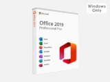 Microsoft Office Software 2019 Pro Plus for Windows Lifetime License (One-Time Purchase / One Device) Incl Tax