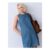 Mid Blue Mini Shift Denim Dress
