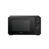 Midea 20L Manual Solo Microwave, 700W, MET Inverter Technology, Energy-Saving Mode, Compact, Black – MMOP01MZ-BK