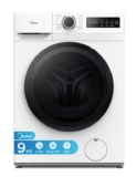 Midea Freestanding 9 KG Front Load Washing Machine Slim, 1400 RPM, White-MF110W, 90BA10/W-UK (At Checkout) Free Installation & Removal