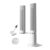 Midea MTF25FRWUK 40 Tower-Fan, Remote, 90 Oscillation, 4 Speeds, Quiet