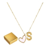 Mikovivi Balloon Letter Necklace