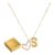 Mikovivi Balloon Letter Necklace