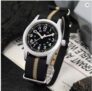 Militado ML05 38mm Military Watch Miyota 2035 Movement Domed Sapphire Crystal C3 Green Luminous 10Bar – Diver Watch Factory Store