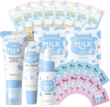 Milk Skincare Gift Set for Girls, Milk Beauty Gift Sets for Teenage Girls – 29Pcs with Cleanser, Serum, Eye Cream, Face Masks & Creams, Birthday Pamper Set for Teen Self Care