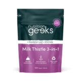 Milk Thistle Tablets 3-in-1 Complex – 120 Tablets (2 Month Supply) – 100mg Extract Sold & Shipped by Unicorn Brands
