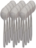 Millenium Cutlery Tea Spoons – Pack of 12, Teaspoons, Stainless Steel Tea Spoons, Genware Spoons, Millennium Cutlery, Silver
