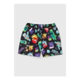 Minecraft Boys Black Printed Swim Shorts (4-13yrs)