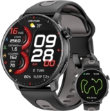Mingtawn Smart Watch for Men Women GPS, 1.43 AMOLED Smartwatch with Compass/Barometer/Altimeter 100 Sports Fitness Tracker with Health Monitor for Android iOS 3ATM Waterproof Answer/Make Call