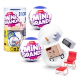 Mini Brands Home Capsule 2 Pack by ZURU Surprise Collectable Minis in Blind Packaging