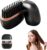 Mini Hair Straightener, 2-in-1 Cordless Hair Straightener Comb with 3 Heat Settings, 30s Fast Heating Anti-Scald Shell for All Hair Types Travel Home Use