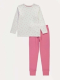 Mini Heart Long Sleeve Pyjamas – 12-13 years – free C&C