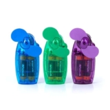 Mini Multi-Coloured Handheld Fan Batteries Included – Free C&C Only