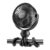Mini Portable Pram Fan, Rechargeable Small Clip on Fan for Stroller