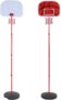 Minifactory Free Standing Basketball Hoop Stand 200cm Adjustable Basketball Hoop Kit with Durable ABS Backboard Iron Pole Stable Fill Base Basketball System for Indoor Outdoor Kids Training