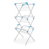 Minky 3 Tier Silver 15m Airer, Holds up to 20kg, Hanger Corners