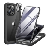 Miracase Glass Case for iPhone 15 Pro Case 6.1-Inch