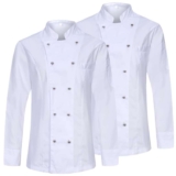 Misemiya Womens Chef Jacket – Size XL – 2 Pack
