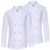 Misemiya Womens Chef Jacket – Size XL – 2 Pack