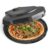MisterChef Pizza Maker 1450W Ceramic Plates, 12 Inch / 30cm, 2,3 Metal, Free Recipe Book, Black – Sold & Shipped by MisterChef