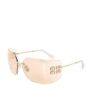 Miu Miu Womens Shield Sunglasses