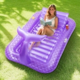 MoKo Inflatable Tanning Pool Lounger Float