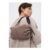 Mocha Barrel Crossbody Bag