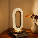 Modern Creative Cross-Border Internet Celebrity Bedside LED Lamp – Advanced Sense Touch Nightlight with Dimming Control and Iron Body Table Lamp