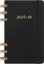 Moleskine Student Life Planner 2025-26, Weekly and Monthly Spiral 12-Month Planner With Soft Cover, Colour Black, Large 15 x 21 cm