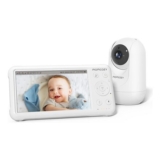 MomCozy BM01 Baby Monitor: 5-Inch 1080p, Non-WiFi Camera with Mount