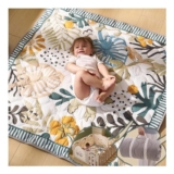 MomCozy Baby Play Mat 127×127 Cm, Water-Resistant, Forest World