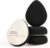 Momos Workshop Rosy Reverie Makeup Sponge, Reusable Foundation Sponge Egg-Shaped Puff Airy Mallow Puff-Pearl Drop White 2PCS