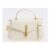 Moncrief White Aurora Crossbody Bag