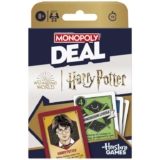 Monopoly Hasbro Gaming Deal: Harry Potter Edition Card Game, Fast Family Party Game for 25 Players, Ages 8, Quick to Learn & Replay