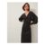 Monsoon Black Margo Hotfix Midi Tea Dress