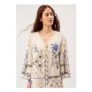 Monsoon Julie Embroidered Midi Kaftan