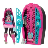 Monster High Skulltimate Secrets Catty Noir Doll Set with Closet