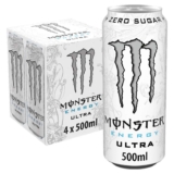 Monster Ultra Energy 4pk – Half Price, 1 per Customer, Online Only
