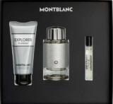 Montblanc Explorer Platinum Eau De Parfum 100ml Travel Size Gift Set