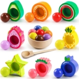 Montessori Toys for 1 Year Old, Wooden Sensory Toddler Toys – sold by RACHAELY FBA Prime Price
