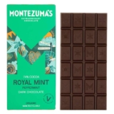 Montezumas Royal Mint, 74% Cocoa, Dark Chocolate With Peppermint, Gluten Free, Naturally Vegan & Organic, 90g (£2.26 S&S)
