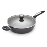 Morphy Richards Lidded Saute Pan 28cm, Forged Aluminium, Non-Stick Ceramic