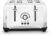 Morphy Richards Venture Retro 4 Slice Toaster, Radio Dial, Variable Browning Control, Width Slots, Removable Crumb Tray, 1900W, Polished and Nickel, 240333