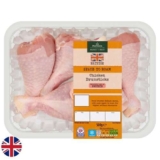 Morrisons British Chicken Drumsticks or Wings – 500g